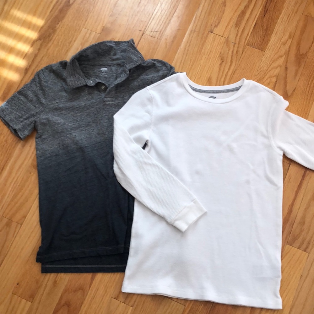 2 old navy shirts. Wear together or separate